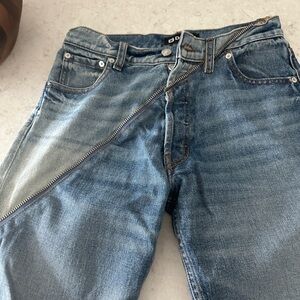 BDG women’s Two-Tone Blue Jeans